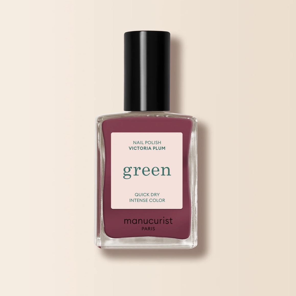 Victoria Plum Nail Polish Green 15ml