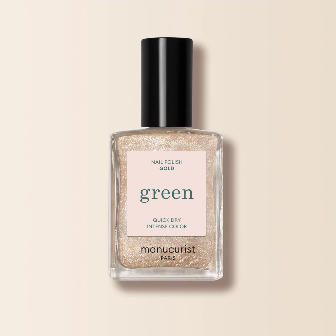 Gold Nail Polish Green 15ml