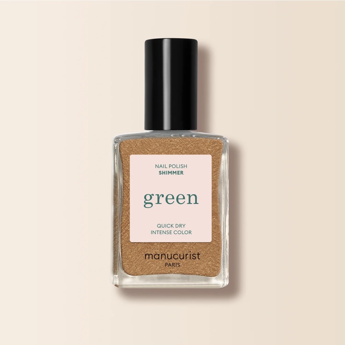 Shimmer Nail Polish Green 15ml