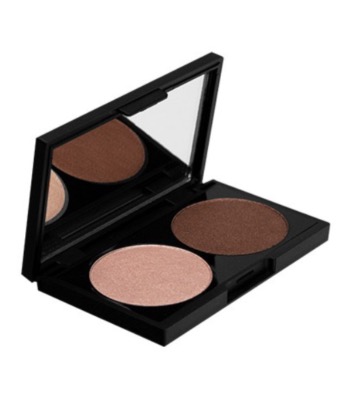 Paleta duo sombras vainilla chocolate