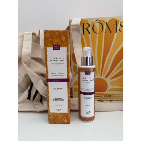 Caja gold oil 100ml + bolso