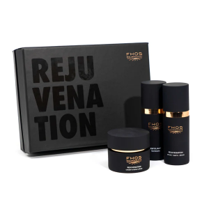 Box rejuvenation trio crema + serun + exfoliante