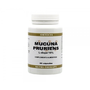 MUCUNA PRURIENS ORTOCEL L-DOPA 60 CAPS.