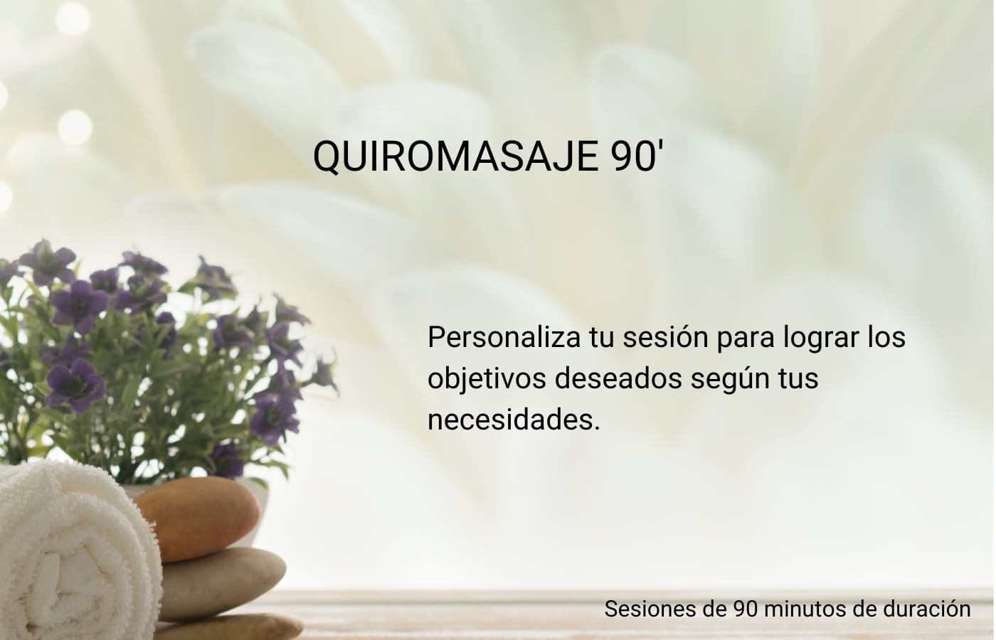 QUIROMASAJE (90 )