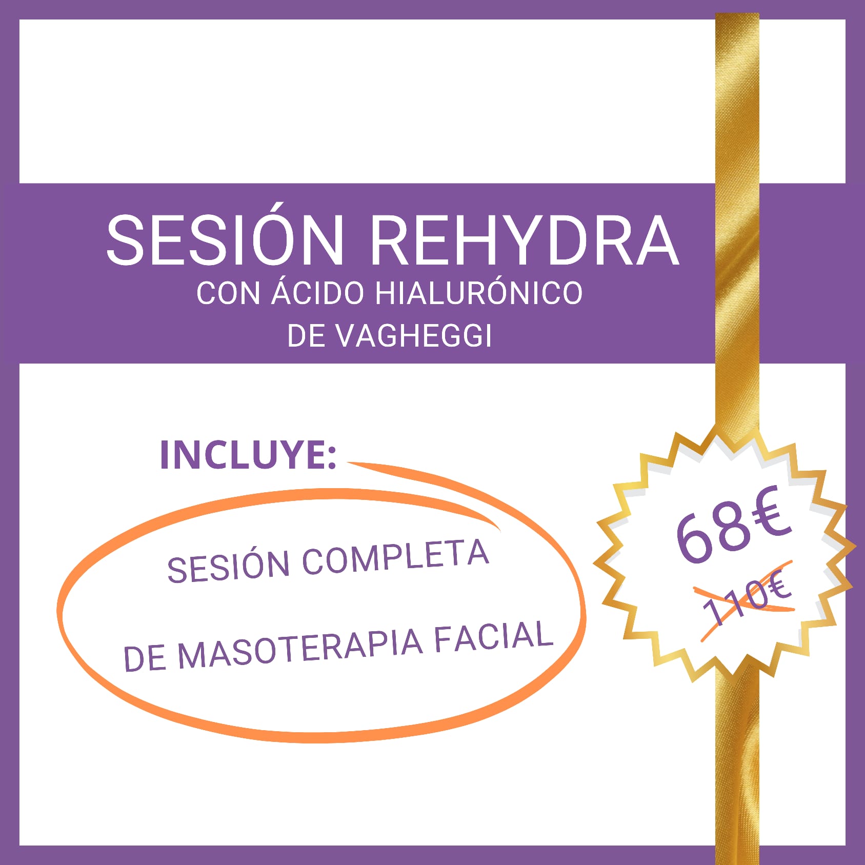 SESIÓN REHYDRA CON MASOTERAPIA FACIAL