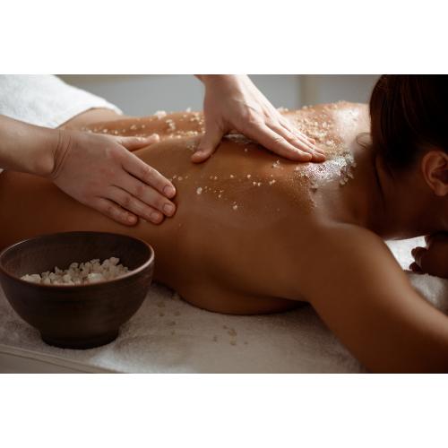 PEELING CORPORAL+MASAJE HIDRATANTE