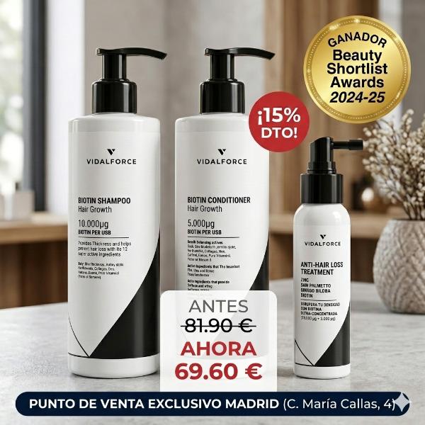 ¿Biotina en champú o tratamiento?