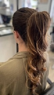 Recogido Coleta Alta con Ondas