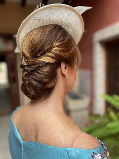 Peinado recogido elegante