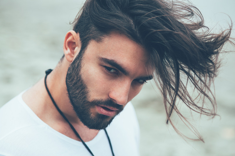 corte caballero degradado