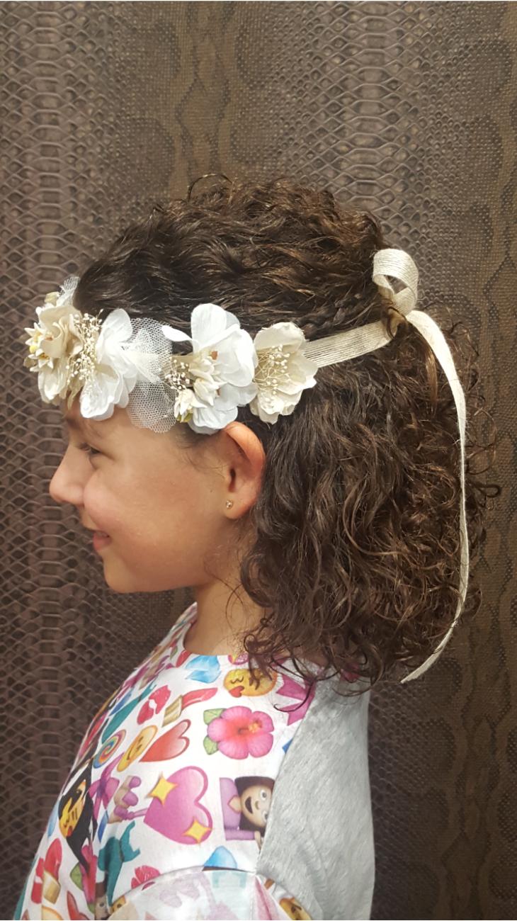 Corona Floral: Naturalidad y rizos