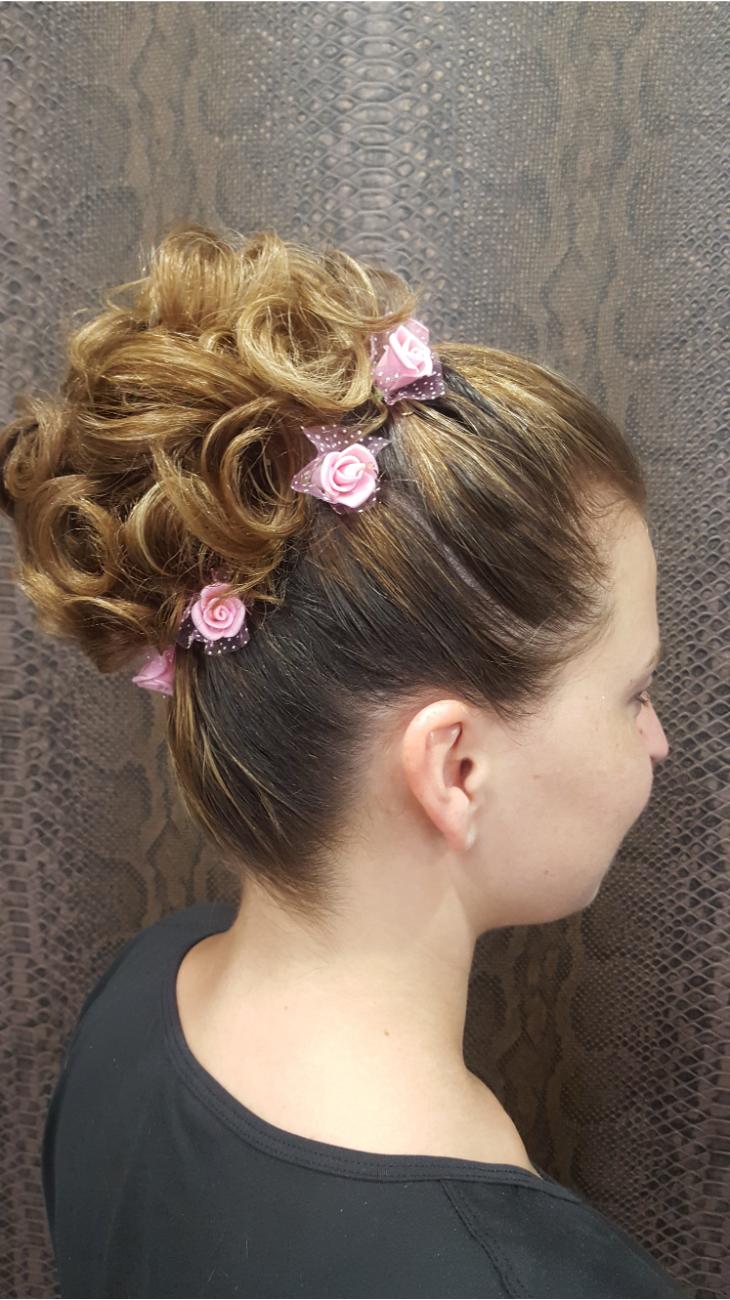 Movimiento natural y flores silvestres.